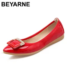 BEYARNE/Большие размеры 34-40; женская обувь; балетки на плоской подошве; переносная складка; балетки на плоской подошве; удобная женская обувь
