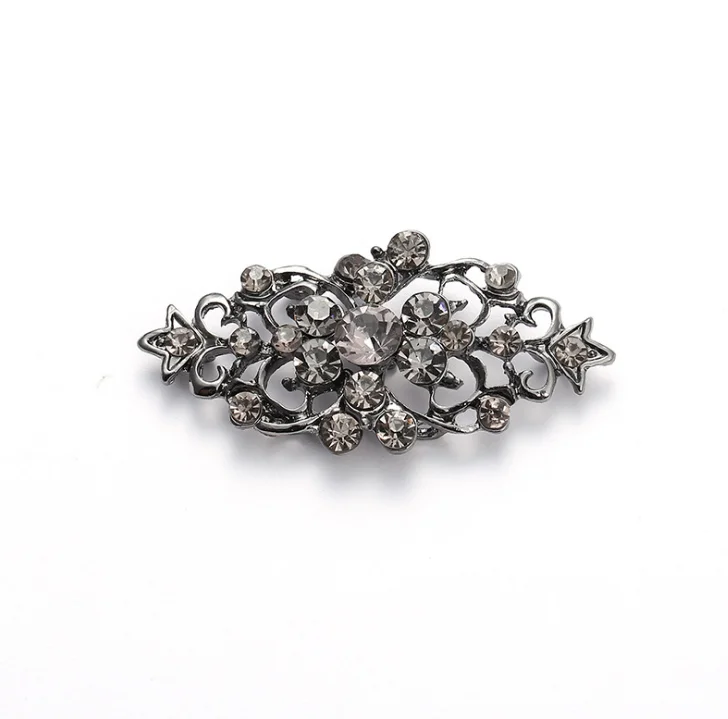 Высококачественные металлические стразы пряжки пуговицы для шубы и одежды шитье