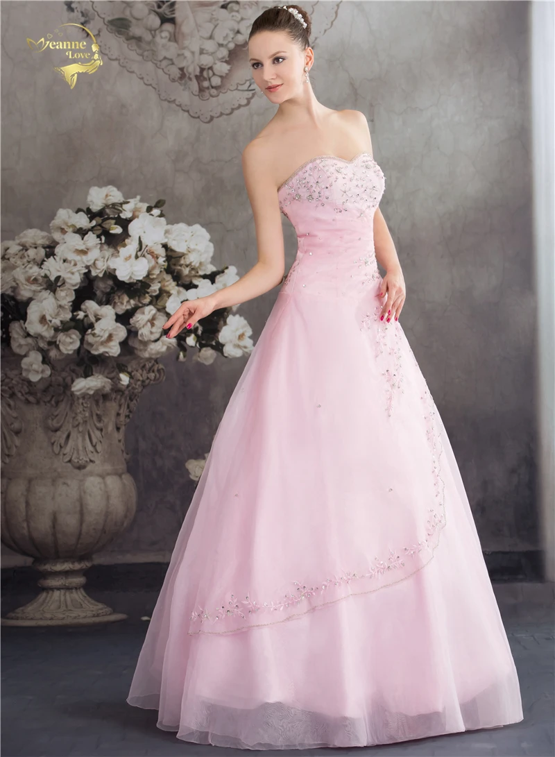 Quinceanera dresses Classical Style Sweetheart Blue Pink A Line Embroidery Ball Gown Sleeveless Vestido De Debutante
