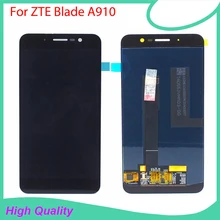 For ZTE Blade A910 BA910 LCD Display with Touch Screen Digitizer Assembly Original New Free Shipping With Tools