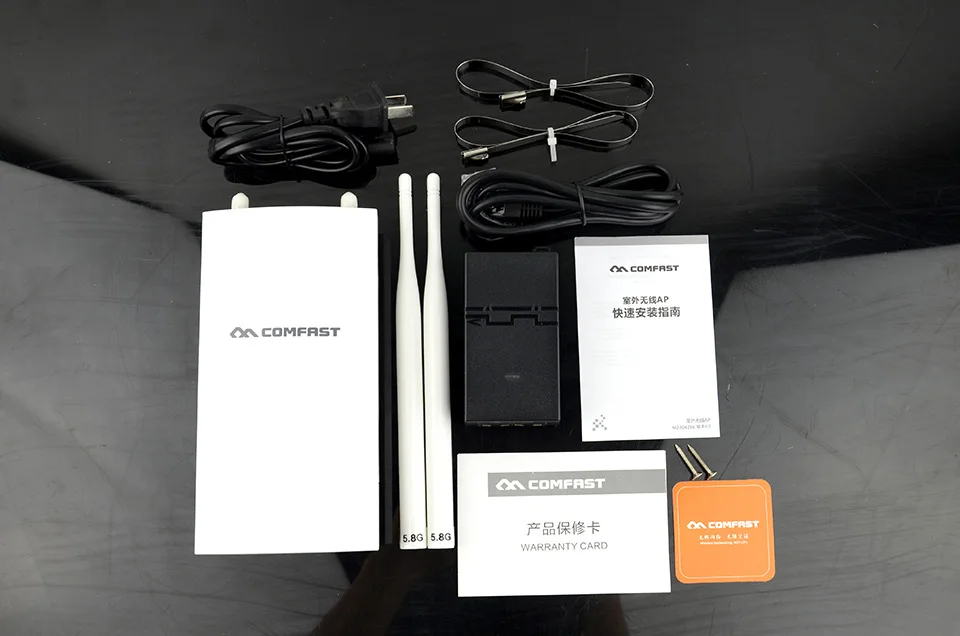 Billige Comfast 300Mbps CF EW71 2,4 Ghz High Power Outdoor AP 360 grad omnidirektionale Abdeckung 48V Poe Access punkt Wifi Basis Station