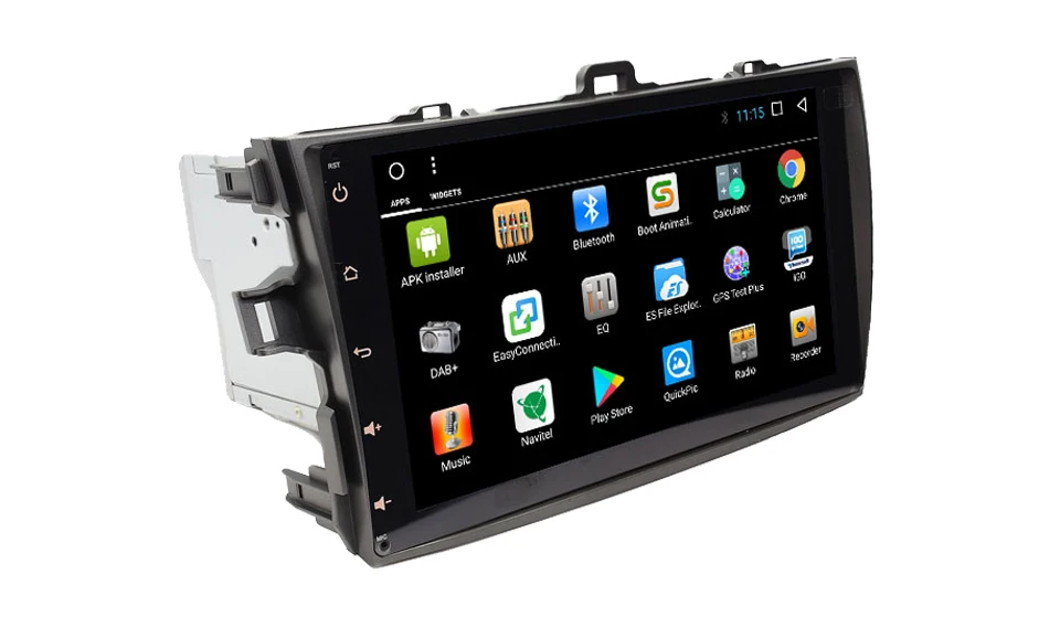 Top MARUBOX 9A101T3 Quad Core Android 7.1 Car Multimedia Player for Toyota Corolla 2006-2011 Quad Core Allwinner T3 9"IPS 1024*600 9