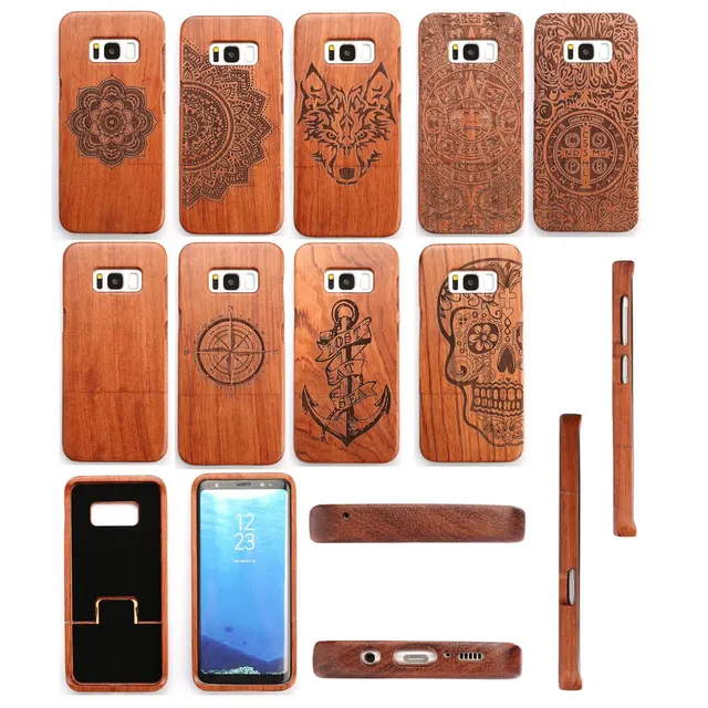 cover samsung galaxy s8 legno