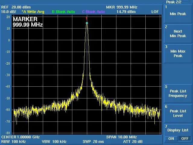 ADF4355 цветной сенсорный экран модуль развертки частоты источник сигнала VCO микроволновый синтезатор частоты PLL