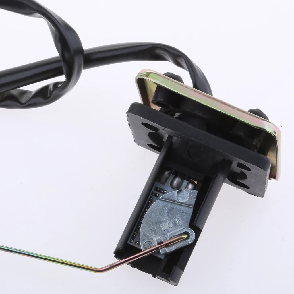 1 Set Universal ABS Plastic Rubber Scooter Dirt Bike Fuel Tank Sending Unit Petrol Level Gauge Sensor Black