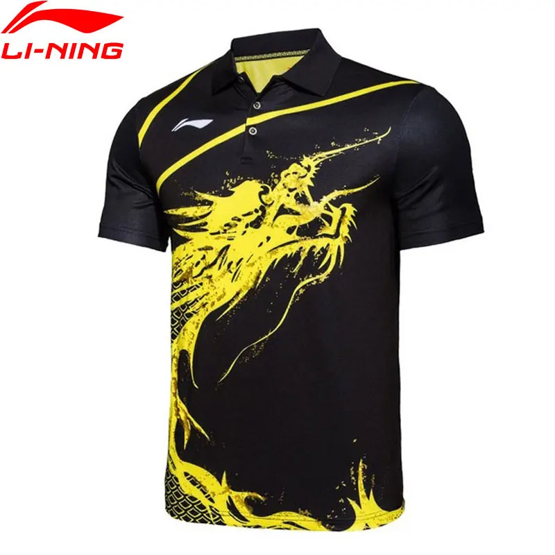 

(Clearance)Li-Ning Men Table Tennis Sets Breathable T-Shirts Shorts Competition Sets Lycra LiNing Sports Sets AQCG025 MTS2680