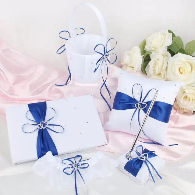 Online Shop 5pcs Lot Wedding Guest Book And Pen Sets Brand Ring