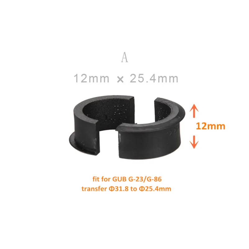 Bicycle Accessories Bicycle Handlebar Extender 2 Pairs Conversion Bike Mount Clamp Switch Spacer 31.8mm to 25.4 22.2mm