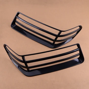 

2Pcs Black Exterior Front Side Turn Signal Light Lamp Cover Trim Fit for Jeep Wrangler JL 2018-2019