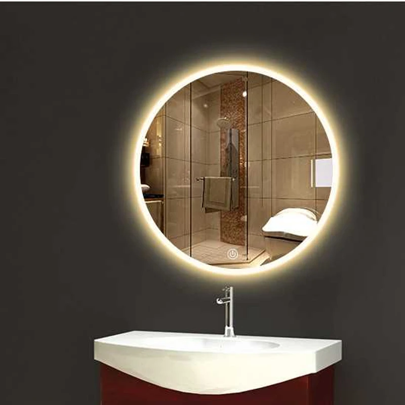 Bathroom Wall Sconce Round Mirror Light