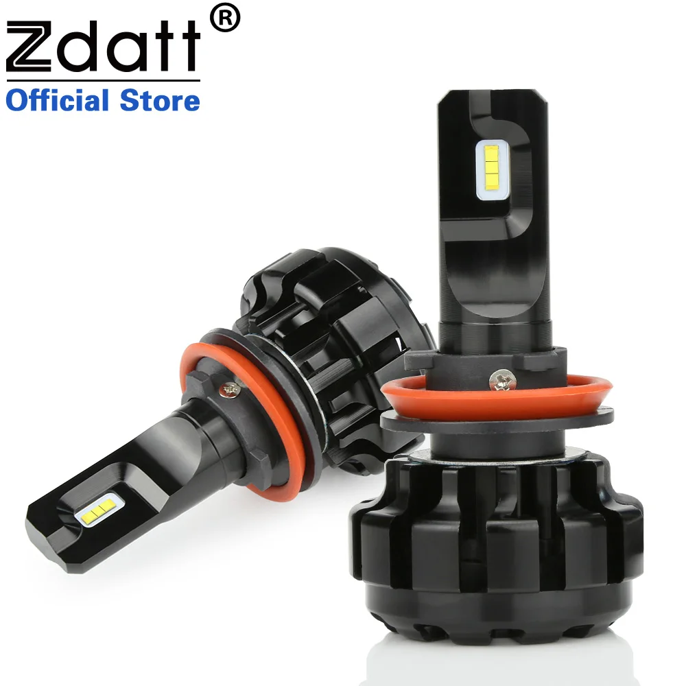 

2Pcs Super Bright Led Lamp H11 H8 Canbus Headlights 60W 9600Lm Car Led Light 12V Fog Lamp Automobiles