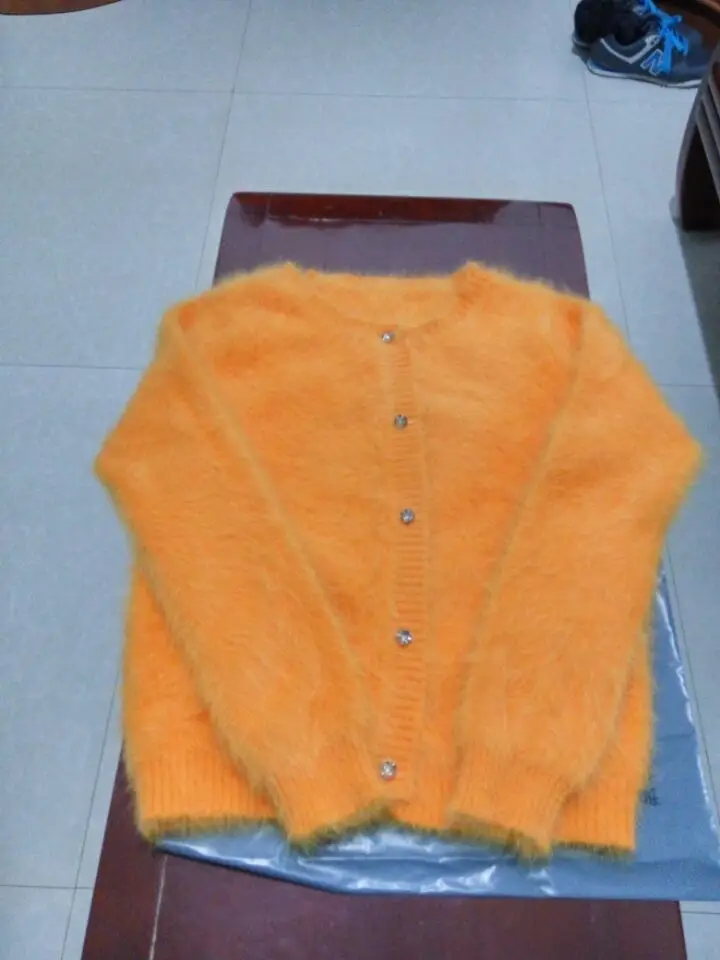 Новые плюшевые норковые норковый кашемировый свитер леди свитер с короткими kojah натуральная JN220