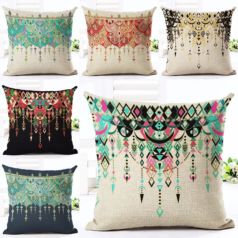 

Retro Euro Pillow Cover Car-covers Floral Cushion Cover Butterfly Sofa Decorative Pillows Housse De Coussin