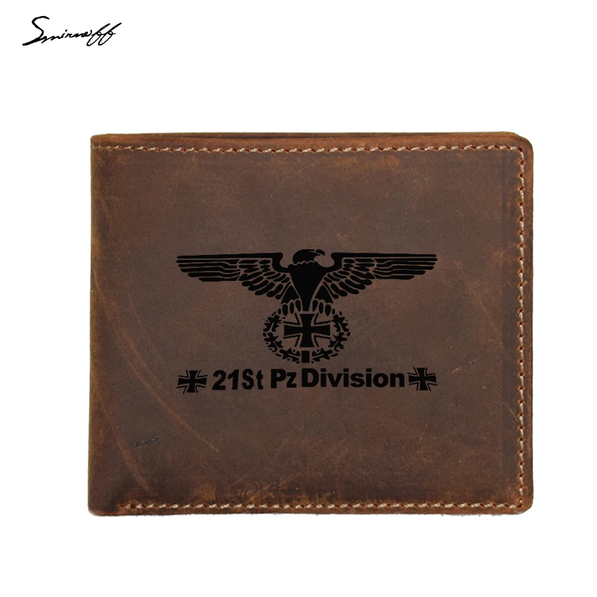 World War II German Military Standard Cross Totem Wallet Men Coin