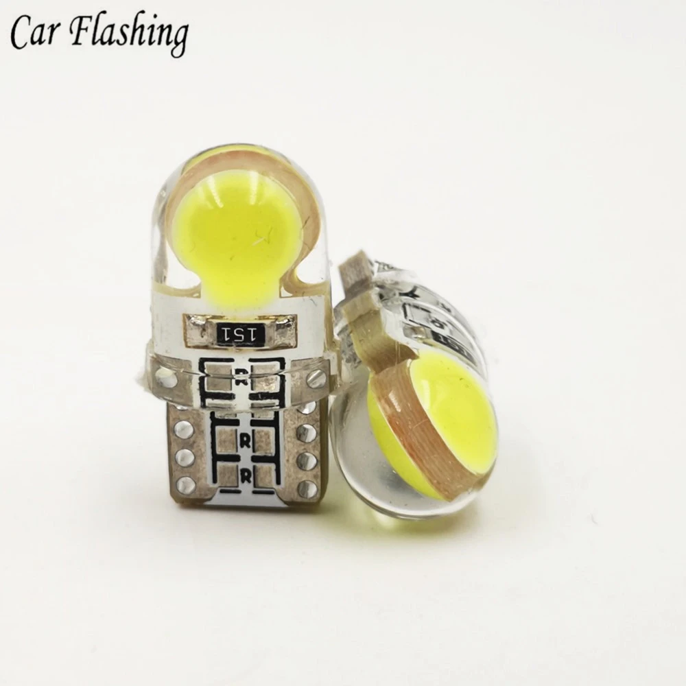 20 шт. Авто T10 светодиодный холодный белый 194 W5W 168 COB кварцевая Автомобильная супер