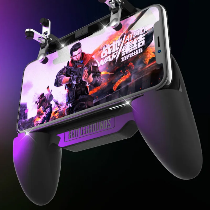 

Multi-Functional Game Phone Holder For iPhone XS MAX X Samsung S10 S9 Mobile Phone Cooler Heat Sink Cooling Game Controller Hand