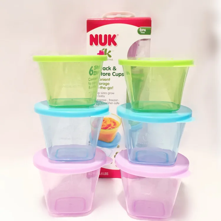 Nuk Food Storage Annabel Karmel Stackable Freezer Baby Feeding Food