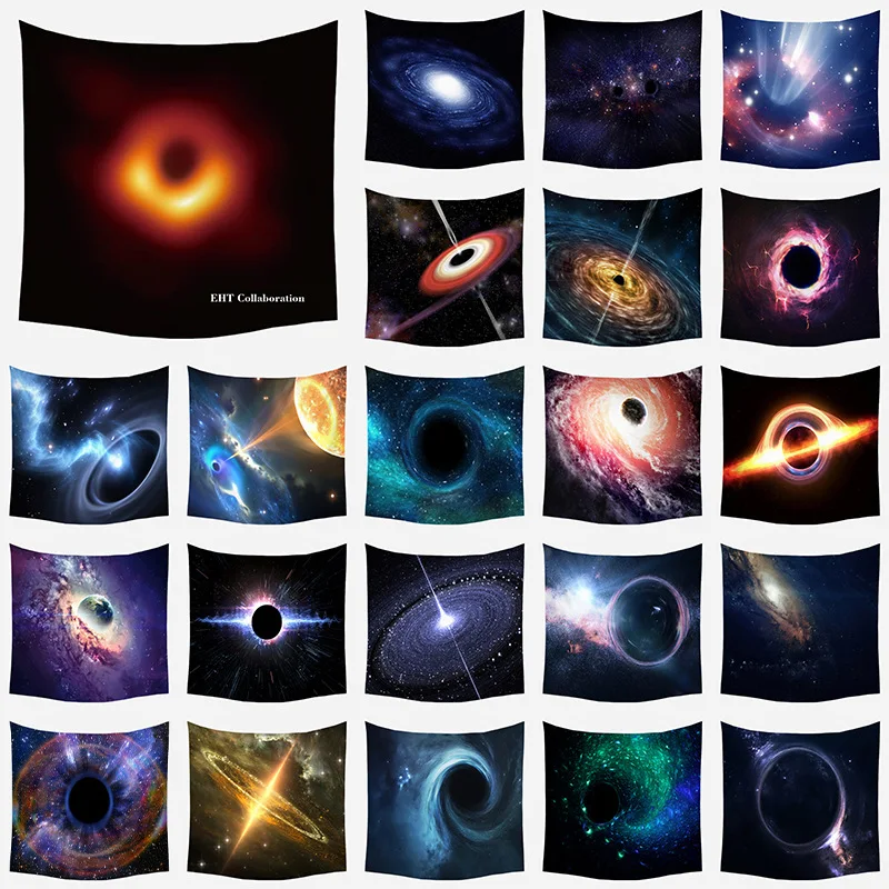

Science Fiction Colorful Universe Outer World Fashion Home Decoration Background Tarpaulin Beach Blanket ML68A