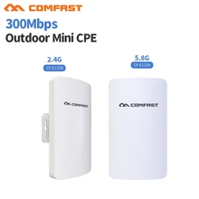 Comfast Outdoor 2 4G 5 8G Mini Wireless Extender Repeater AP 300M Outdoor CPE Router Wifi