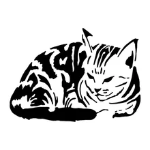 17.8*12.7cm pazhao animal de estimação gato clássico carro adesivo personalizado moda estilo do carro decalques decorativos C6-0913
