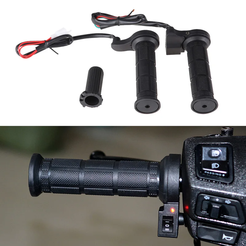Buy Motorcycle 22mm Electric Hand Heated Molded Grips