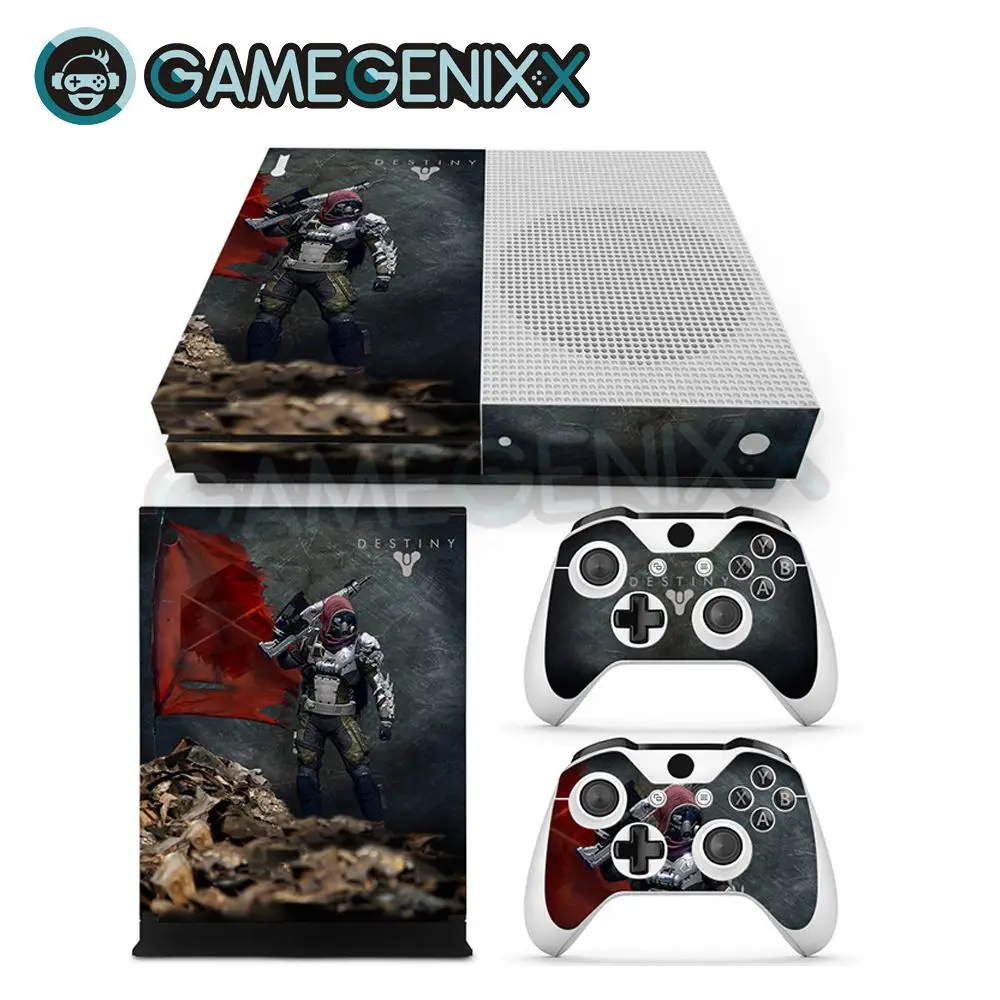 

GAMEGENIXX Skin Sticker Vinyl Decal for Xbox One Slim Console and 2 Controllers - Destiny