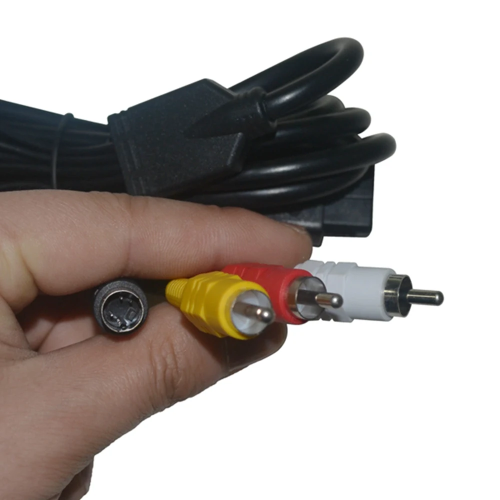 ТВ кабель 1 8 м S Video AV Super для Nintendo Gamecube N GC SNES N64|cable for iphone 3g|cable tv set top boxcable 360 |