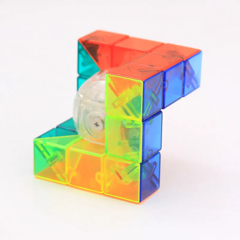 Крутые классные геометрические прозрачные шестицветные пальчиковые игры Пластиковые Игрушки для снятия стресса оптовая продажа