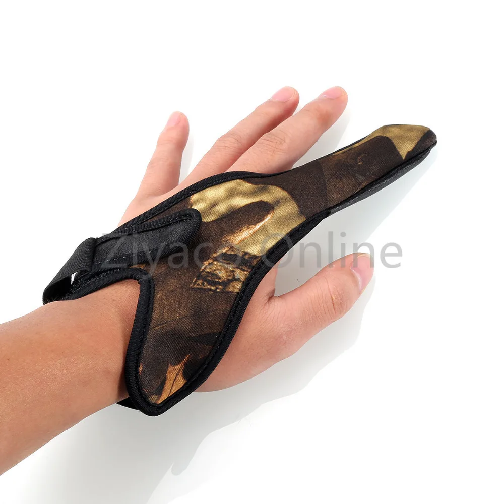 Camouflage Single Finger Elastic Casting Carp Fishing Gloves Saltwater