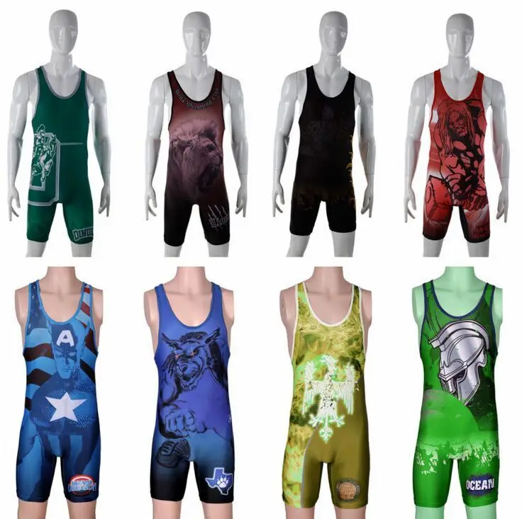 Wrestling singlets (2)