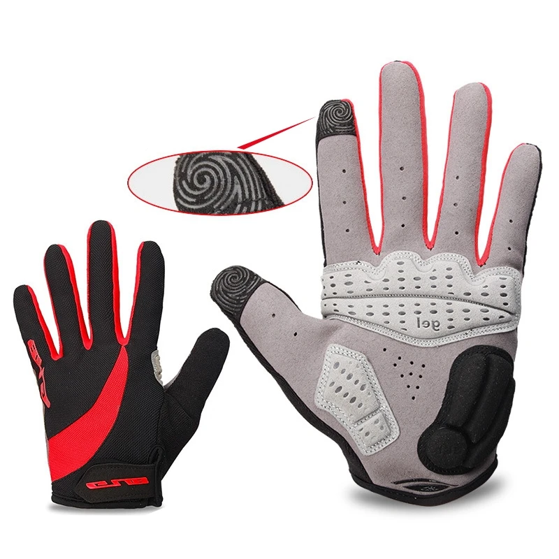 Bicycle Full Finger Touch Screen Glove Waterproof Cycling Men Women