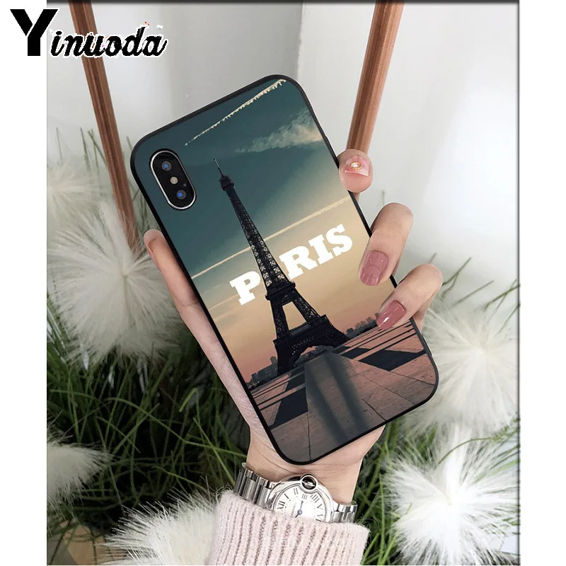 Мягкий чехол Yinuoda из ТПУ для iPhone X XS MAX 6 6s 7 7plus 8 8Plus 5|Бамперы| |