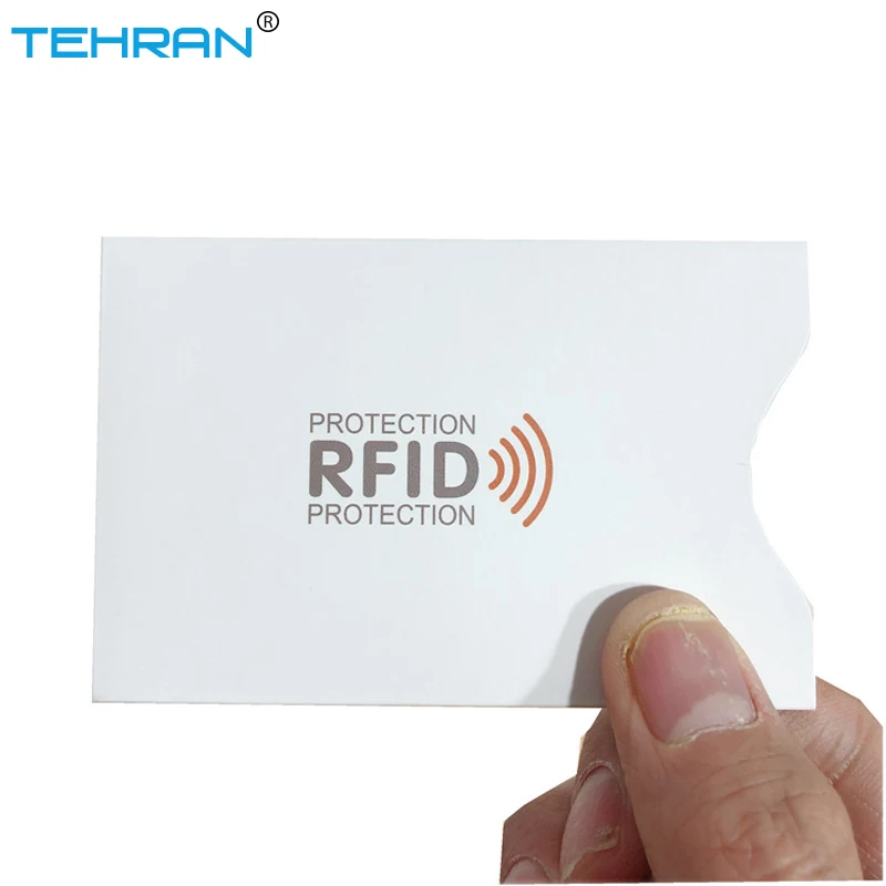 10 шт./компл. противоугонной RFID карты для банковских карт NFC безопасности cardanti-theft Защитная крышка предотвращает неавторизованное сканирование
