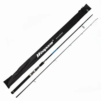 

Crony Weapons WASS2-802MH Sea Bass 2pieces Spinning Rods 8'0" 15-50g Lure Weight 10-30lb Line Class