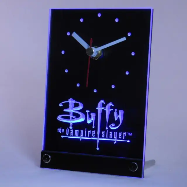 $US $14.49  tnc0219 Buffy the Vampire Slayer Table Desk 3D LED Clock