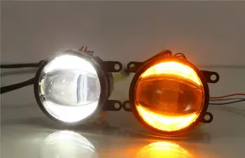 

Osmrk led fog lamp + daytime running light for ford explorer focus mondeo fiesta taurus mustang edge ecosport KA