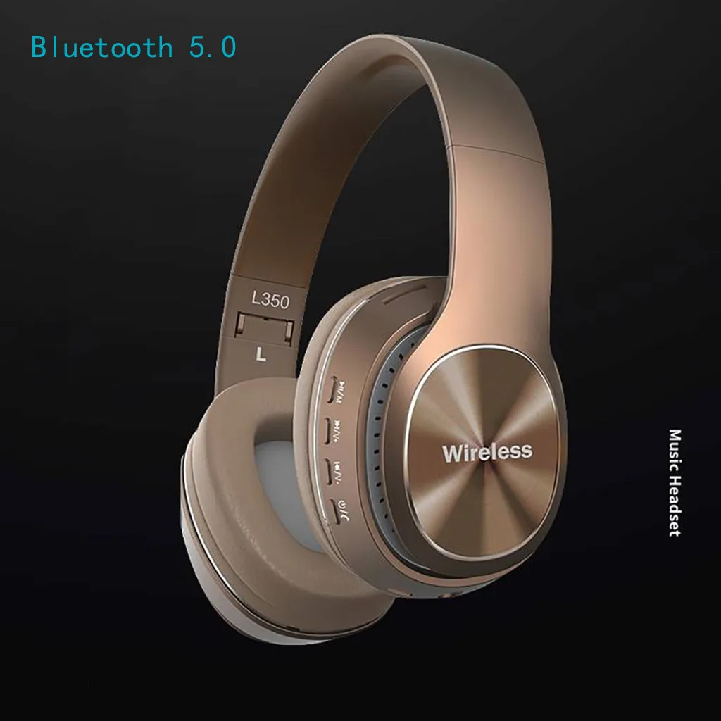 

Wireless Earphones Wireless Headset Bluetooth 4.1 Stereo OverEar Foldable Headphones Built-in Mic Headphones Headset #A