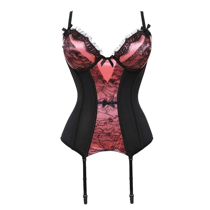 

Caudatus Corsets and Bustiers with cup Girdle Set with Straps Belt Cosplay High Elasticity Lingerie Vest Breathable Fabric sexy