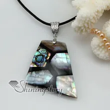 Лоскутное морской Абалон черная ракушка мать жемчужный морской ожерелья из раковины моллюска подвески 2013 женские модные ювелирные изделия