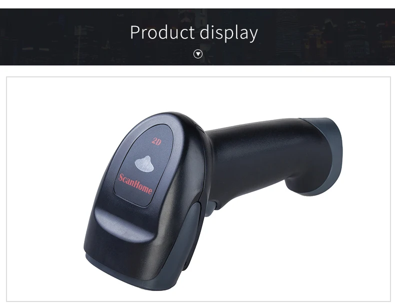 Scanner de Código de Barras sem Fio Remoto com Armazenamento Scanhome Pdf417 Código Handheld Barcorde Leitor 100 Metros Sh-4620 1d - 2d qr 15 barcorde leitor remoto com armazenamento 100 metros sh-4620