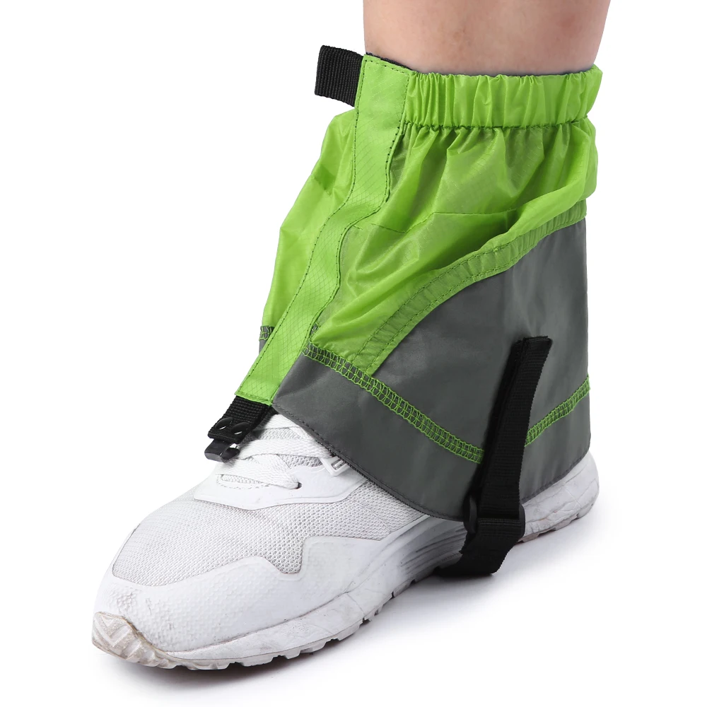1 Pair Short Shoe Gaiter Waterproof Snow Covers Outdoor Skiing Gaiters