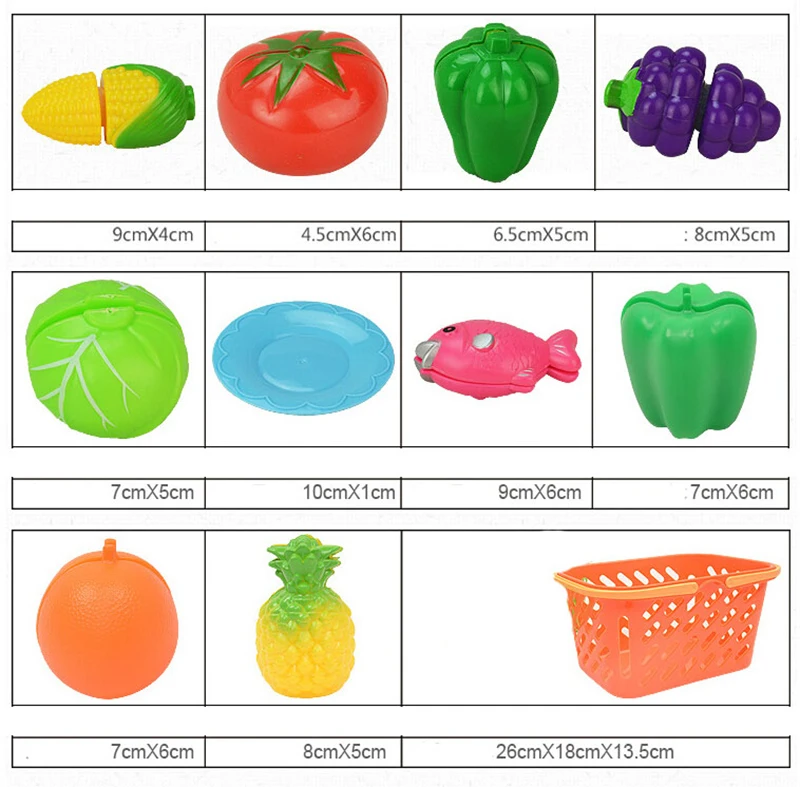 Vegetables Cheet Le-23 Pieces - Red Basket (15)