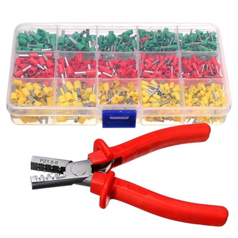 

MX-DEMEL Wire Pliers Mini Self-Adjustable Crimping Stripping Plier Hand Tools Portable Terminal Clamp Sets Multi Hand Tools