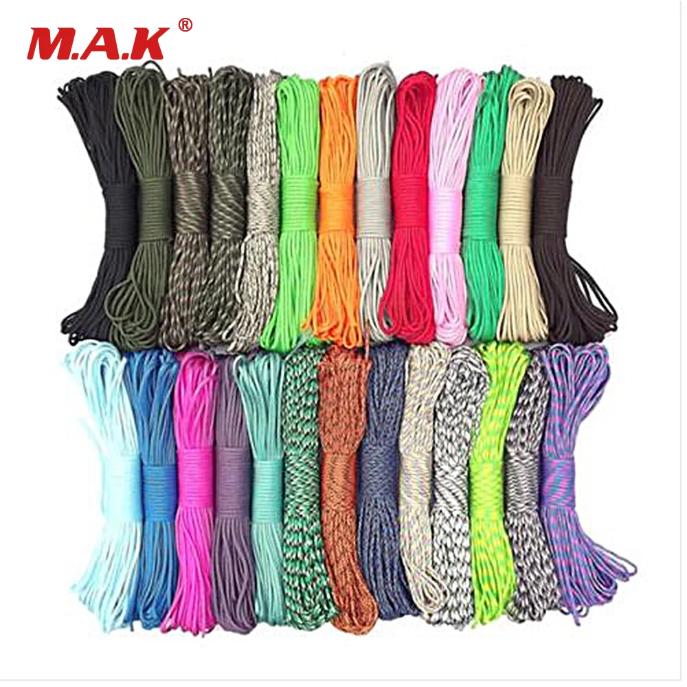 Паракорд 550 парашютный шнур 8 м 25/50/100 футов 7 нитей|lanyard buckle|lanyard beadedcord lanyard |