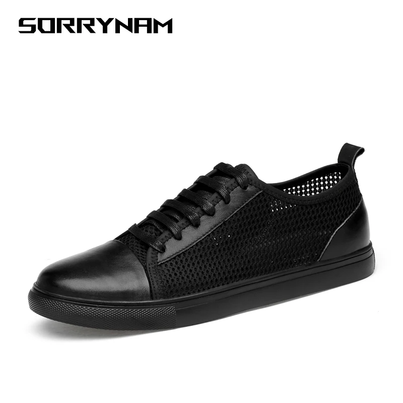 

Men Shoes Summer Sneakers Breathable Fashion Mesh Casual Shoes Mens Mesh Shoes Big Plus Size Lace up Shoe Comfortable Sorrynam