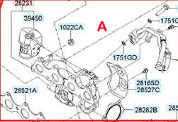 Turbo Турбокомпрессор для Hyundai SONATA LF Veloster Creta IX25 282312B770 1.6T-GDI 1.6L для KIA Optima K5+ OEM 282312B770 - Цвет: A