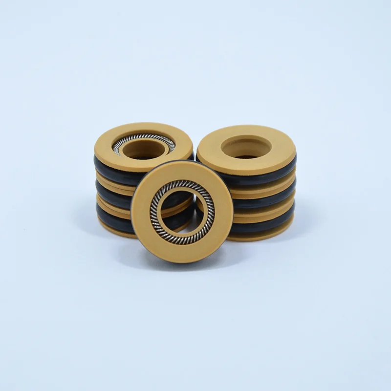 Rso 12*20*5 Spring Energized Ptfe Seals With Orings Rotary Shaft & Rod