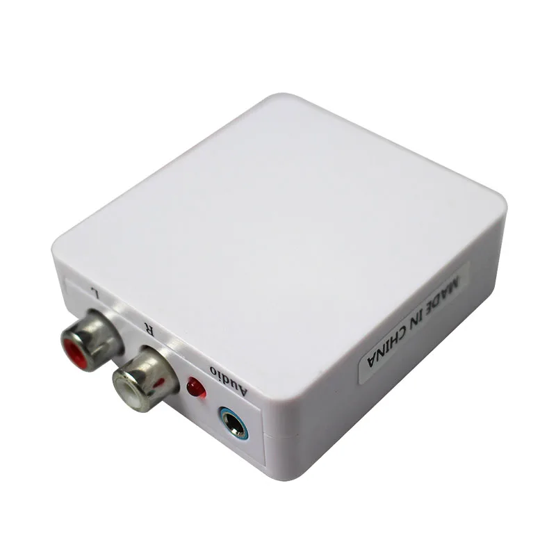 Аналогово цифровой аудио преобразователь Wiistar оптический коаксиальный RCA Toslink