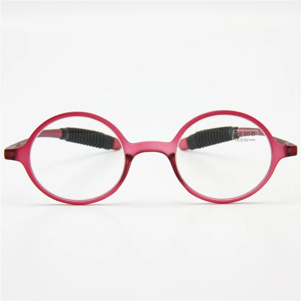 Flexible TR90 Retro Reading Glasses Women Men Round Frame Unbreakable Pocket Reader Geek NERD Hyperopia Presbyopia