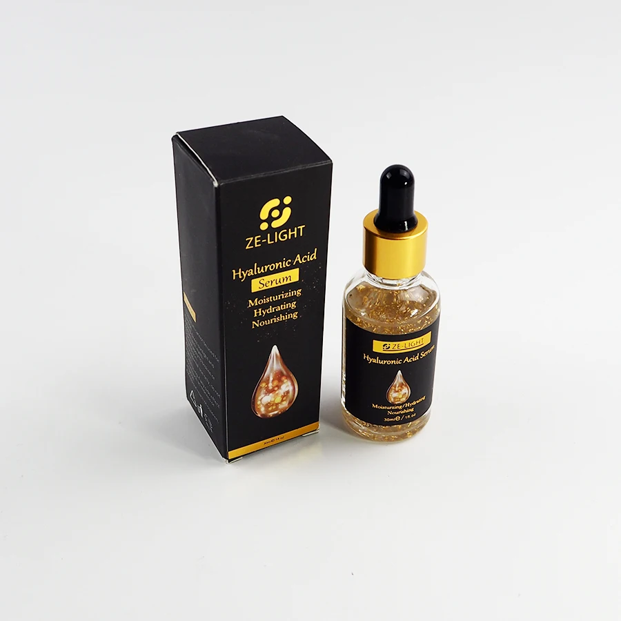 24k Gold Serum Hyaluronic Acid Serum Anti Aging Anti wrinkles Moisturizing Facial Serum Dark Spots Remover 3